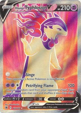 Hisuian Typhlosion V – 169/189 – Full Art Ultra Rare