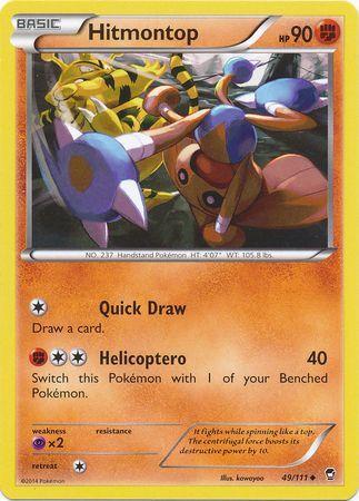 Hitmontop – 49/111 – Uncommon