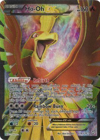Ho-oh EX - 119/124 - Full Art Ultra Rare