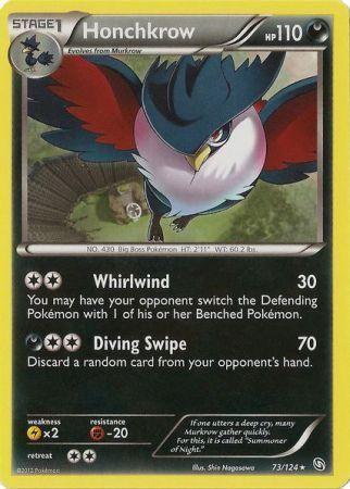 Honchkrow – 73/124 – Rare