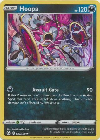 Hoopa – 083/159 – Holo Rare