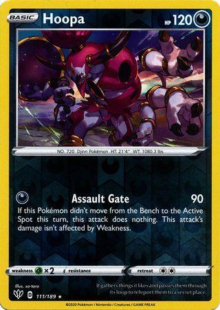 Hoopa – 111/189 – Holo Rare Reverse Holo