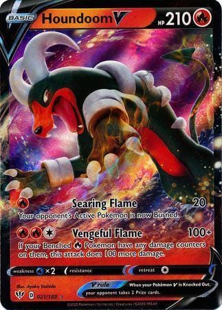 Houndoom V – 021/189 – Ultra Rare