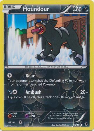 Houndour – 55/101 – Common Reverse Holo