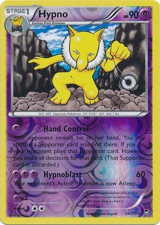 Hypno – 36/111 – Rare Reverse Holo