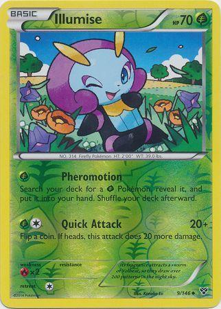Illumise – 9/146 – Uncommon Reverse Holo