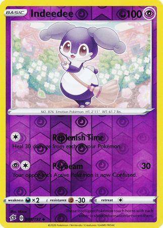 Indeedee – 88/192 – Uncommon Reverse Holo
