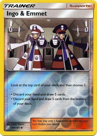 Ingo – Emmet – 144/181 – Uncommon Reverse Holo