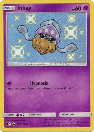 Inkay – SV17/SV94 – Shiny Rare
