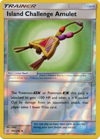 Island Challenge Amulet – 194/236 – Uncommon Reverse Holo