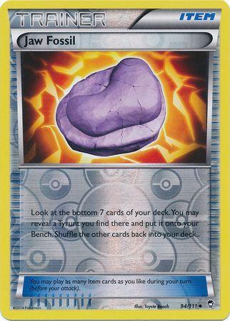 Jaw Fossil – 94/111 – Uncommon Reverse Holo