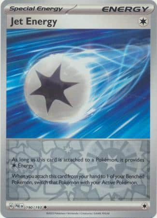 Jet Energy – 190/193 – Uncommon Reverse Holo