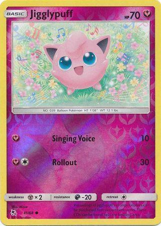 Jigglypuff – 41/68 – Common Reverse Holo