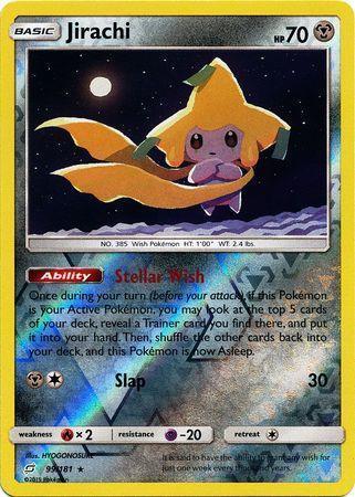 Jirachi – 99/181 – Holo Rare Reverse Holo