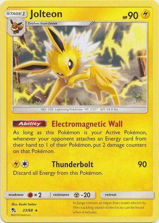 Jolteon – 23/68 – Rare