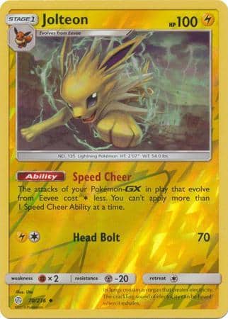 Jolteon – 70/236 – Uncommon Reverse Holo