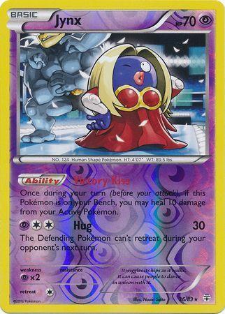 Jynx – 36/83 – Rare Reverse Holo