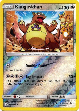Kangaskhan – 163/236 – Holo Rare Reverse Holo