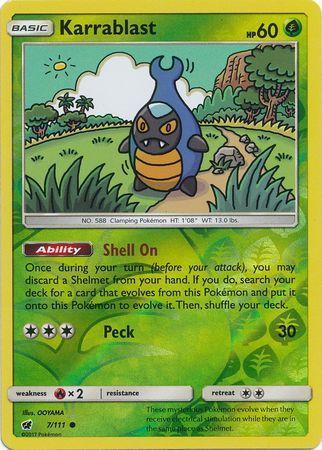 [ESP] Karrablast - 7/111 - Common Reverse Holo