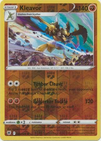 Kleavor – 086/189 – Holo Rare Reverse Holo