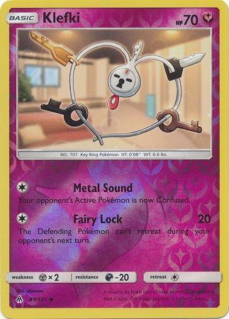 Klefki – 89/131 – Uncommon Reverse Holo