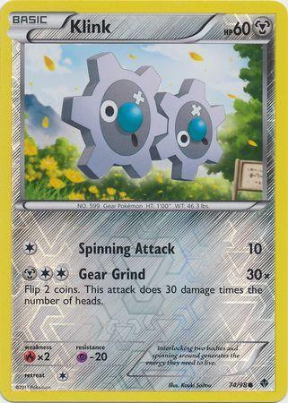 Klink – 74/98 – Common Reverse Holo