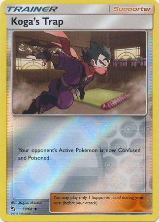 Koga’s Trap – 59/68 – Uncommon Reverse Holo