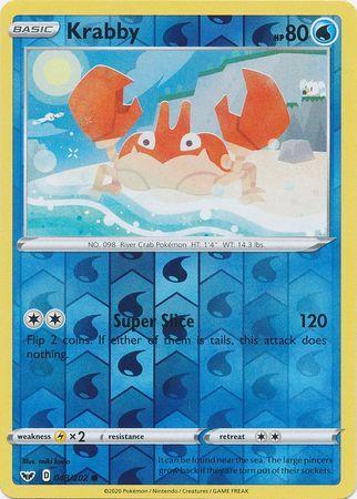 [ESP] Krabby  - 043/202 - Common Reverse Holo