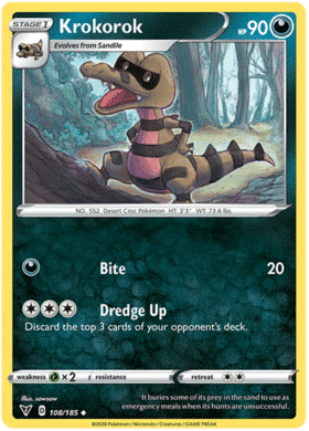 Krokorok - 108/185 - Uncommon