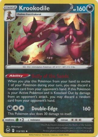 [ESP] Krookodile – 113/195 – Holo Rare
