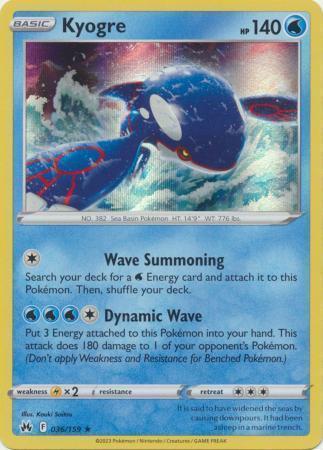 [ESP] Kyogre – 036/159 – Holo Rare