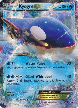 Kyogre EX – XY41 – Ultra Rare Promo
