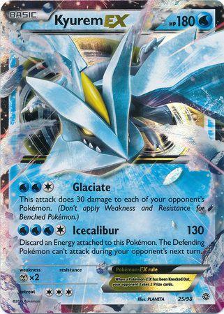 Kyurem EX – 25/98 – Ultra Rare