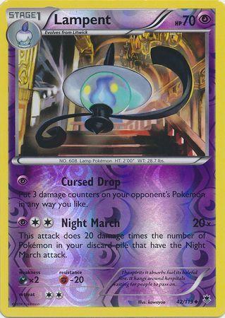 Lampent – 42/119 – Uncommon Reverse Holo