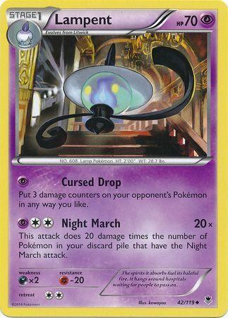 Lampent – 42/119 – Uncommon