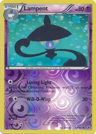 Lampent – 59/101 – Uncommon Reverse Holo