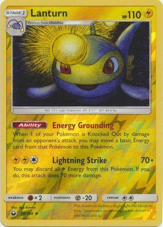 Lanturn – 50/168 – Uncommon Reverse Holo