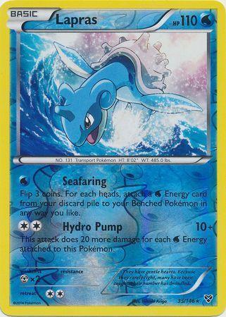 Lapras – 35/146 – Holo Rare Reverse Holo