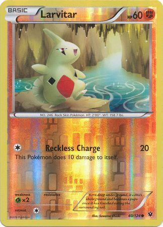 Larvitar – 40/124 – Common Reverse Holo