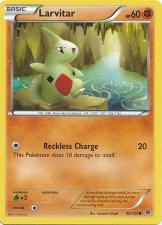 Larvitar – 40/124 – Common