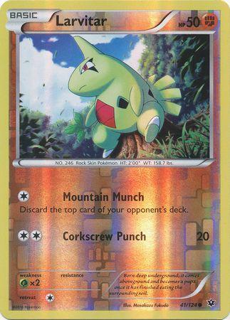 Larvitar – 41/124 – Common Reverse Holo