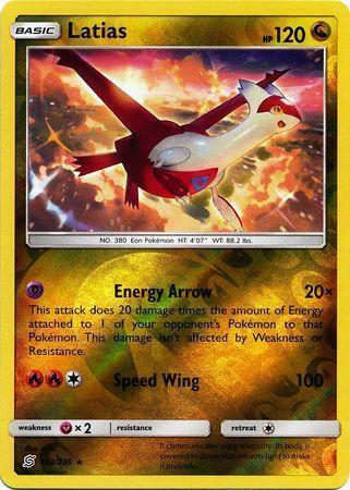 Latias – 153/236 – Rare Reverse Holo