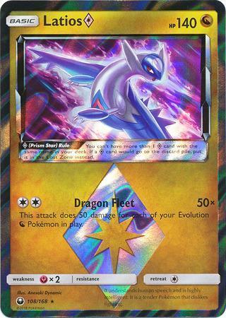 Latios Prism Star – 108/168 – Holo Rare
