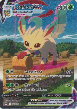 Leafeon VMAX – 205/203 – Alternate Art Secret Rare