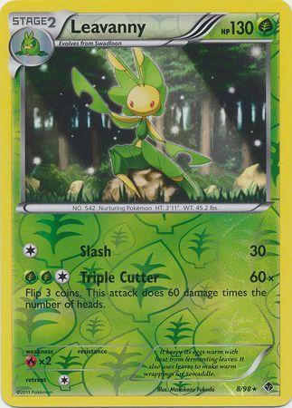 Leavanny – 8/98 – Rare Reverse Holo