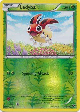 Ledyba – 6/146 – Common Reverse Holo
