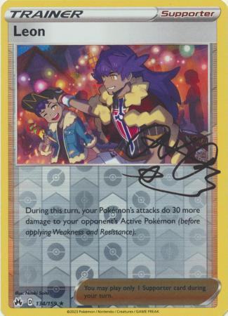 Leon – 134/159 – Reverse Holo Rare
