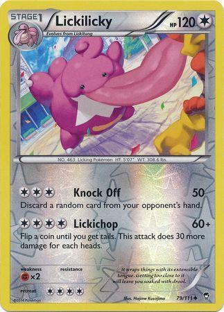 Lickilicky – 79/111 – Uncommon Reverse Holo