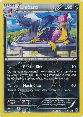 Liepard – 57/119 – Uncommon Reverse Holo