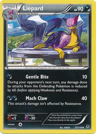 Liepard – 57/119 – Uncommon